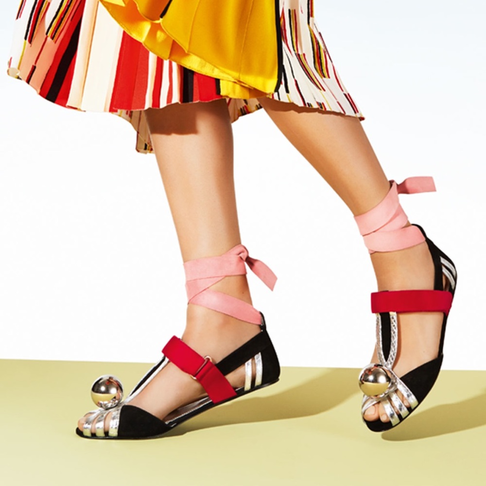 Brand New Prada Ballerina Sandals 39.5